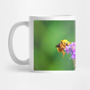 Bee covered in pollen Mug